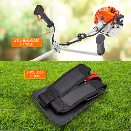 Dynamic Power Garden Whipper Snipper Brush Cutter 43cc + 4 Blade