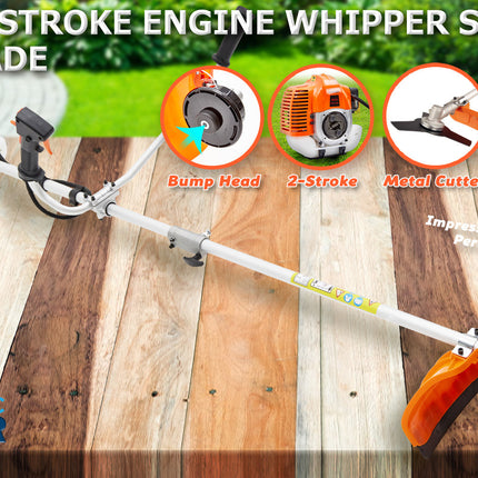 Dynamic Power Garden Whipper Snipper Brush Cutter 43cc + 1 Blade
