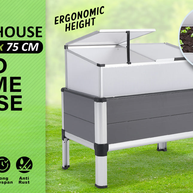 Home Ready Cold Frame Greenhouse Cover Raised Garden Bed Stand Planter