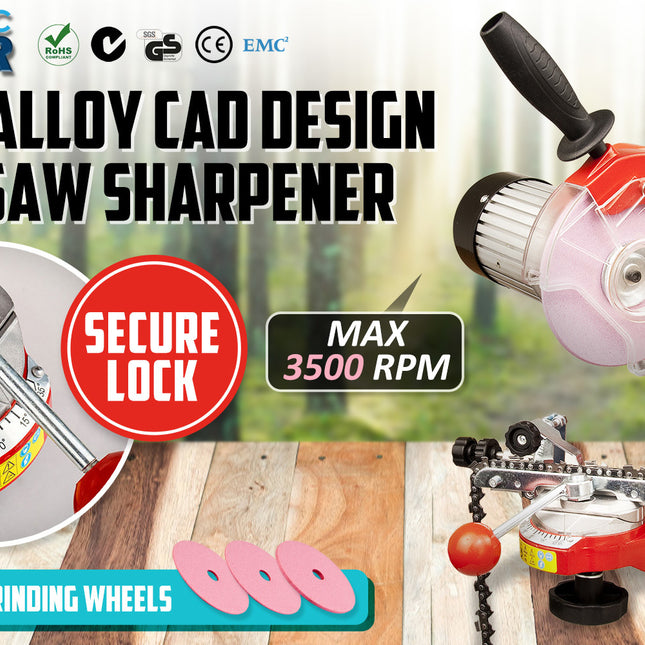 Dynamic Power 350W Alloy Chainsaw Sharpener Electric Grinder
