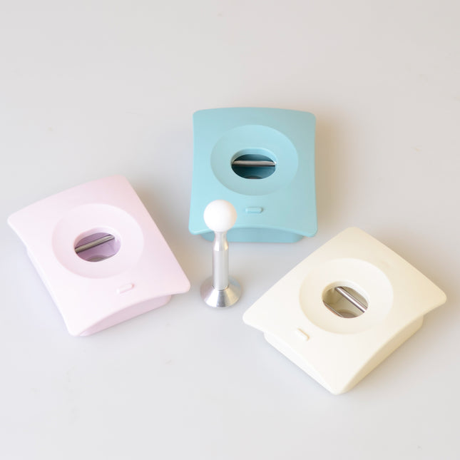 Catchhole 4X Beige Door Stopper Wall Mount Door Stop Adhesive Catch Hole Advanced