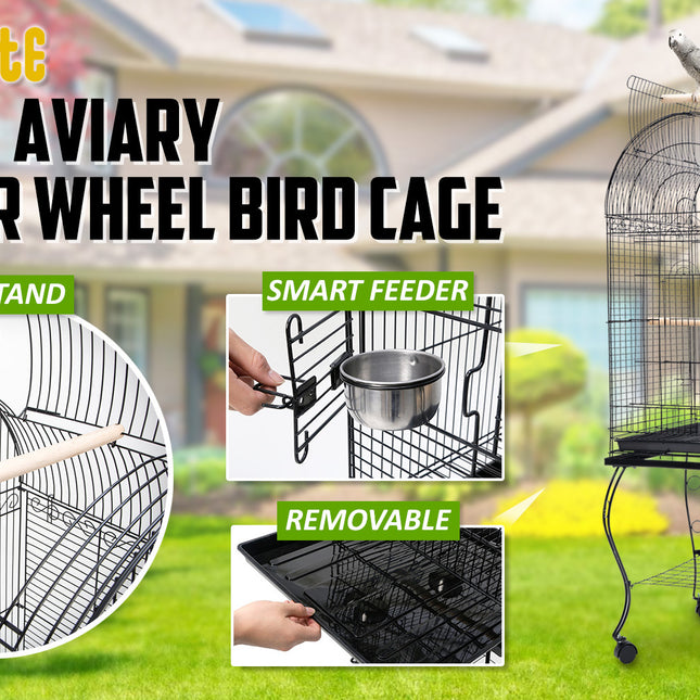 Paw Mate Bird Cage Parrot Aviary Soprano 164cm