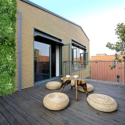 YES4HOMES 1 SQM Artificial Plant Wall Grass Panels Vertical Garden Foliage Tile Fence 1X1M Green