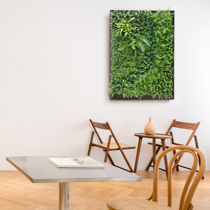 YES4HOMES 1 SQM Artificial Plant Wall Décor Grass Panels Vertical Garden Foliage Tile Fence 1X1M Green