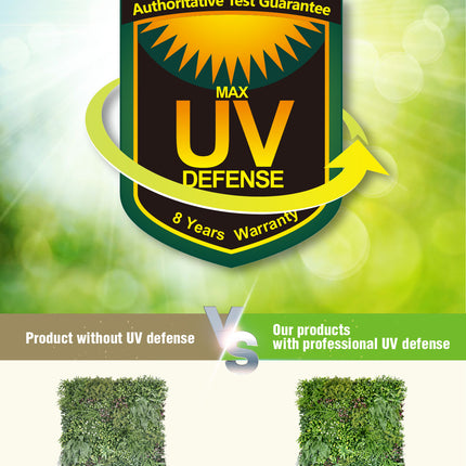 YES4HOMES 1 SQM Artificial Plant Wall Grass Panels Vertical Garden Foliage Tile Fence 1X1M