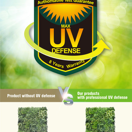 YES4HOMES 1 SQM Artificial Plant Wall Grass Panels Vertical Garden Foliage Tile Fence 1X1M Green