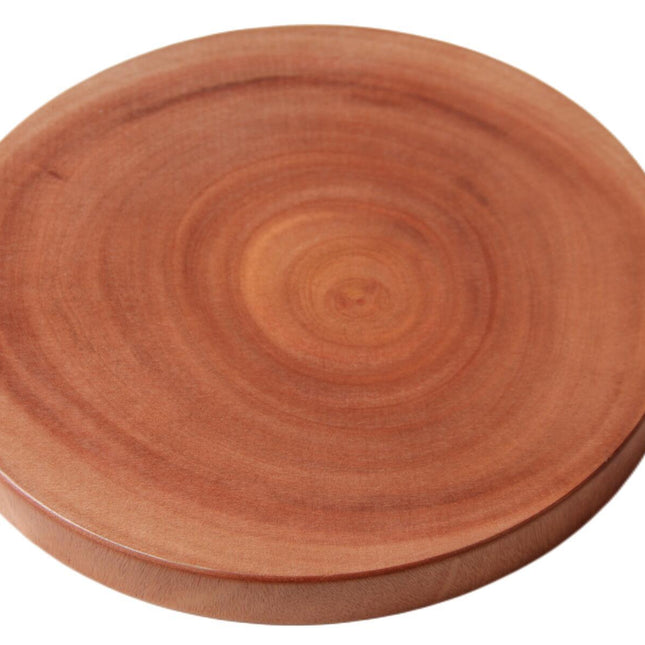 YES4HOMES S Natural Hardwood Hygienic Kitchen Cutting Wooden Chopping Board Round