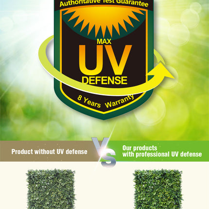 YES4HOMES 5 SQM Artificial Plant Wall Grass Panels Vertical Garden Foliage Tile Fence 1X1M Green