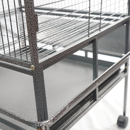 YES4PETS 174 cm Large Bird Budgie Cage Parrot Aviary With Wheel