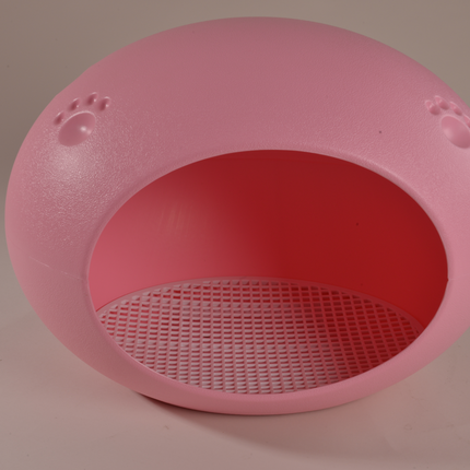 YES4PETS Medium Cave Cat Kitten Box Igloo Cat Bed House Dog Puppy House Pink