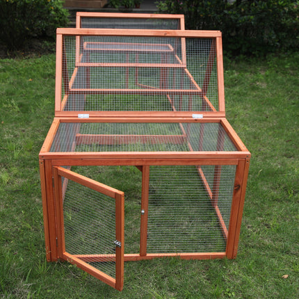 YES4PETS 290 cm XL Chicken Coop Run Guinea Pig Cage Villa Extension Rabbit Hutch Cat Kitten House Pen