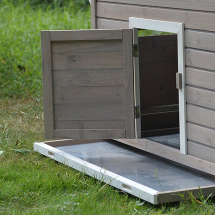 YES4PETS XL Chicken Coop Rabbit Hutch Cage Hen Chook Cat Guinea Pig House