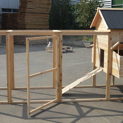 YES4PETS XXXL Chicken Coop Rabbit Guinea Pig Hutch Ferret Hen Cat Kitten House