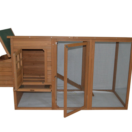 YES4PETS Large Chicken Coop Rabbit Hutch Ferret Cage Hen Chook  Cat Kitten House