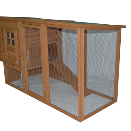YES4PETS Large Chicken Coop Rabbit Hutch Ferret Cage Hen Chook  Cat Kitten House