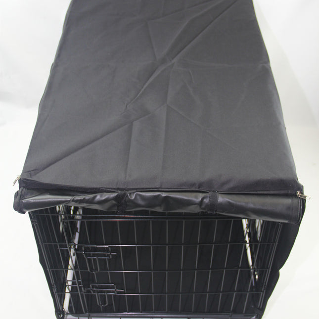 48' Portable Foldable Dog Cat Rabbit Collapsible Crate Pet Rabbit Cage with Cover