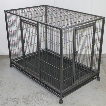 YES4PETS XL Pet Dog Cat Cage Metal Crate Kennel Portable Puppy Cat Rabbit House