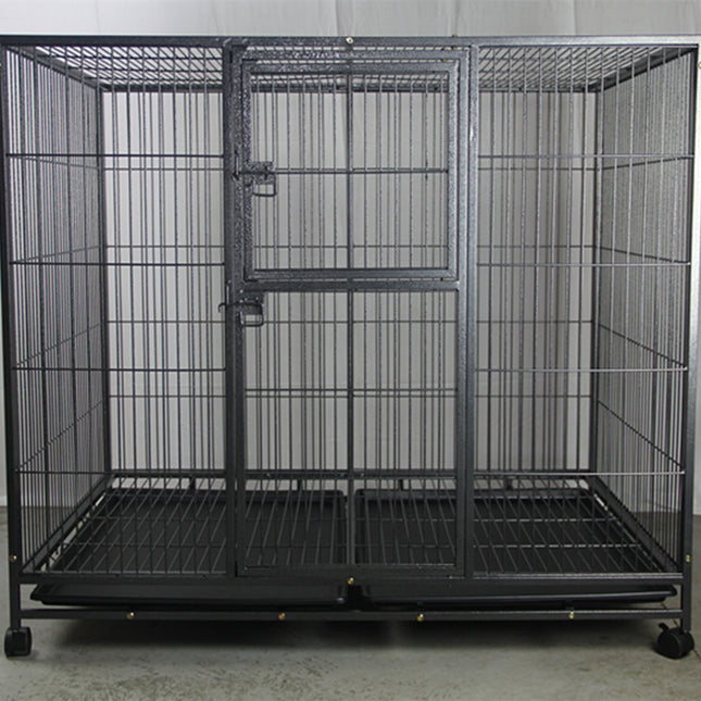 YES4PETS XXL Pet Dog Cat Cage Metal Crate Kennel Portable Puppy Cat Rabbit House