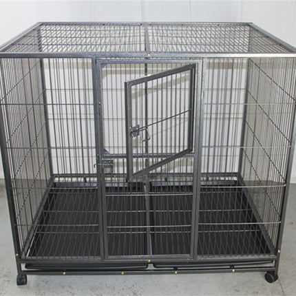 YES4PETS XXL Pet Dog Cat Cage Metal Crate Kennel Portable Puppy Cat Rabbit House