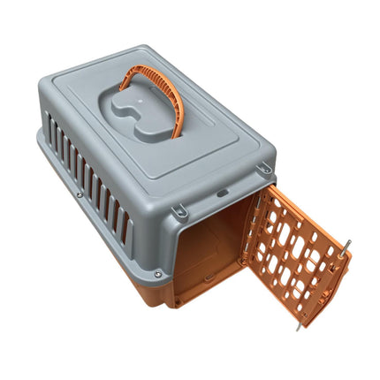 YES4PETS Small Dog Cat Rabbit Crate Pet Guinea Pig Carrier Kitten Cage Orange