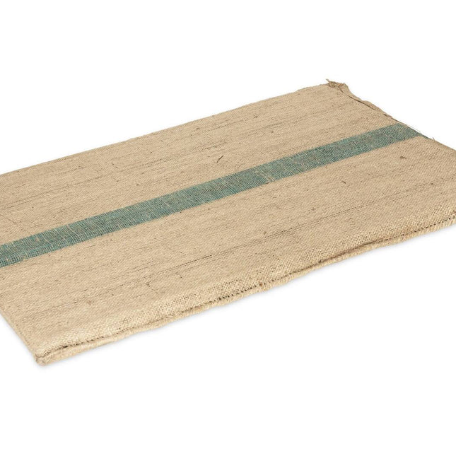 Large Hessian Pet Dog Puppy Bed Mat Pad House Kennel Cushion With Foam 100 x 69 cm