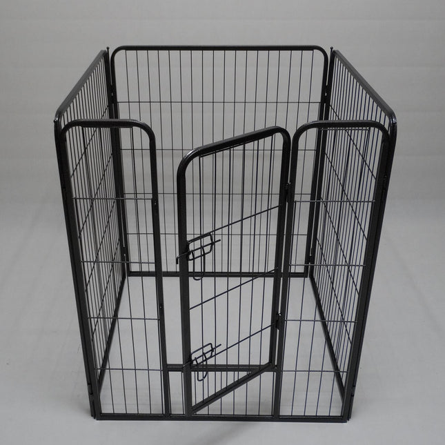 4 Panels 100 cm Heavy Duty Pet Dog Cat Puppy Rabbit Exercise Playpen Fence Extension