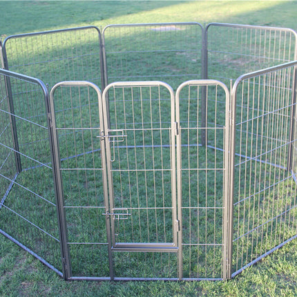 YES4PETS 120 cm Heavy Duty Pet Dog Cat Rabbit Exercise Playpen Puppy Rabbit Fence