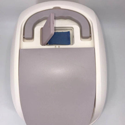 YES4PETS XL Portable Hooded Cat Toilet Litter Box Tray House w Charcoal Filter and Scoop White