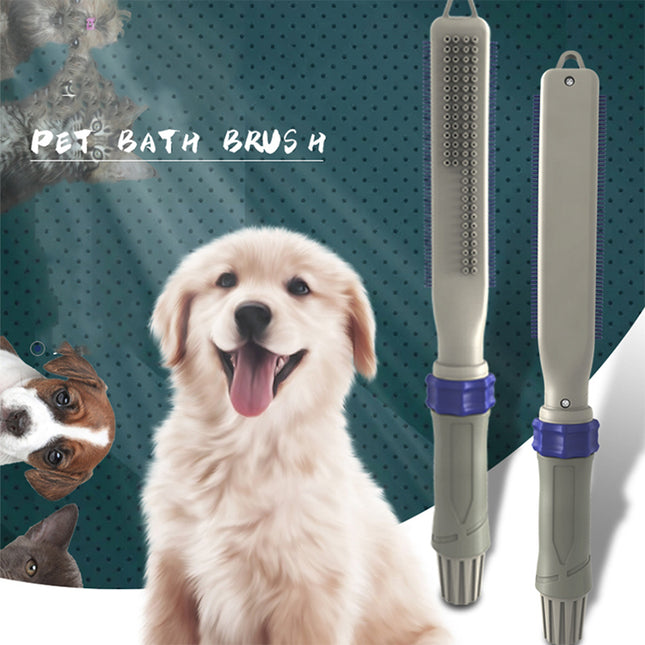 Pet Bathing Massage Spray Cleaning Brush Tool Shower Grooming