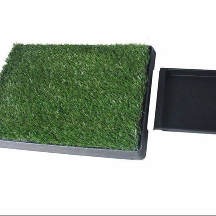 YES4PETS Indoor Dog Toilet Grass Potty Training Mat Loo Pad pad with 3 grass