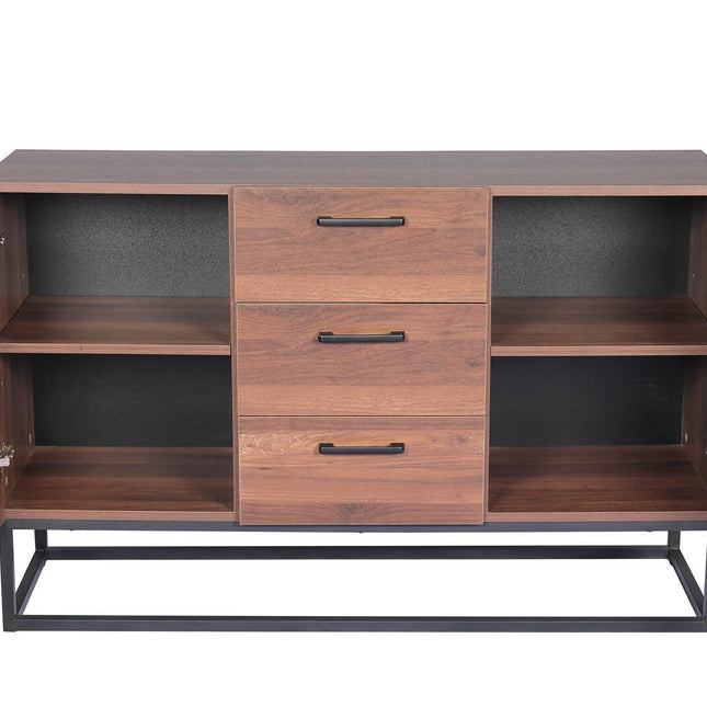 YES4HOMES 120cm Wooden TV Cabinet Entertainment Unit Stand Storage Shelf Cupboard Organiser