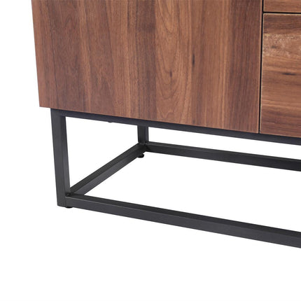 YES4HOMES 120cm Wooden TV Cabinet Entertainment Unit Stand Storage Shelf Cupboard Organiser