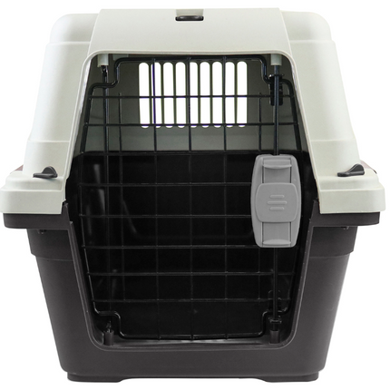 YES4PETS Large Portable Dog Cat House Pet Carrier Travel Bag Cage+Safety Lock & Food Box