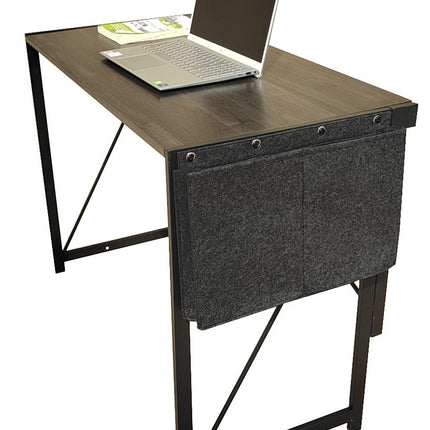 YES4HOMES Computer Desk, Sturdy Home Office Desk for Laptop, Modern Simple Style Writing Table, with Storage Bag