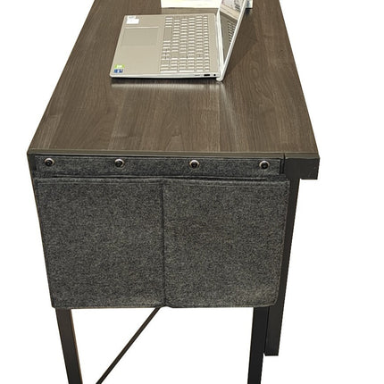YES4HOMES Computer Desk, Sturdy Home Office Desk for Laptop, Modern Simple Style Writing Table, with Storage Bag