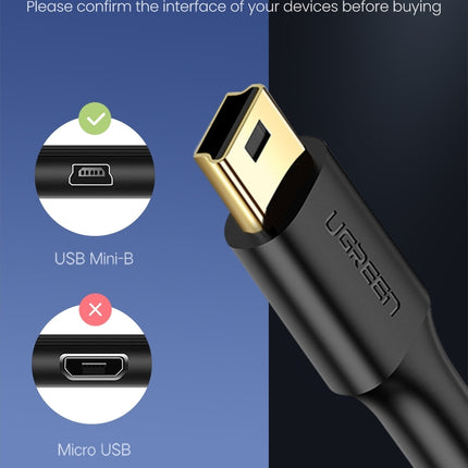 UGREEN 10355 USB-A to Mini-USB Cable 1M
