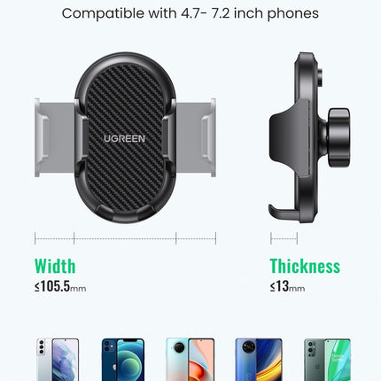 UGREEN 20473 Waterfall-Shaped Suction Cup Phone Mount