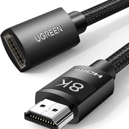 UGREEN 40450 HDMI Extension Cable 8K 60Hz 48Gbps Male to Female Cable 2M