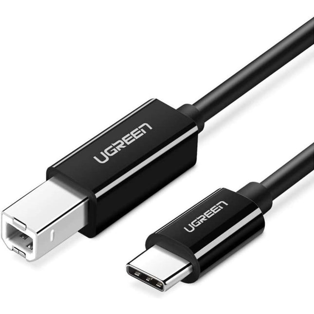 UGREEN USB-C to USB 2.0 Print Cable 2m (Black) 50446