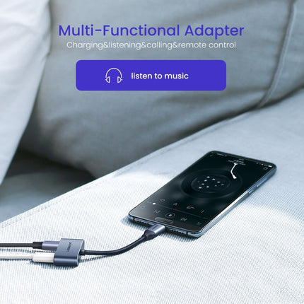 UGREEN 60165 USB-C to Dual USB-C Adapter
