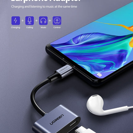 UGREEN 60165 USB-C to Dual USB-C Adapter