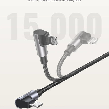 UGREEN 60763 90 Degree USB-C to iPhone 8-pin Cable 1M