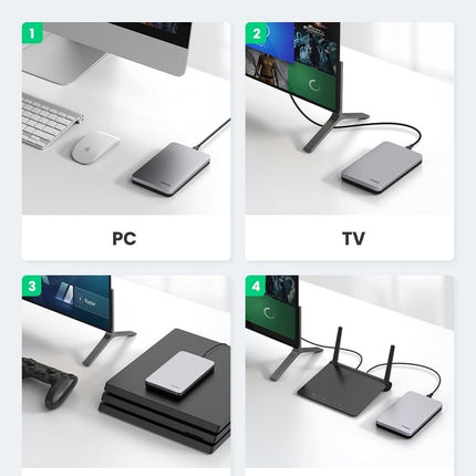 UGREEN 70498 USB C 2.5" Hard Drive Enclosure