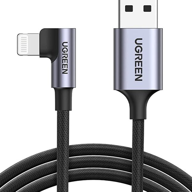 UGREEN 70733 USB-A to 8-pin iPhone Cable 90 Degree 2M