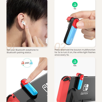 UGREEN 80188 Bluetooth 5.0 Switch Transmitter
