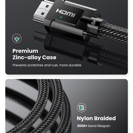 UGREEN 80602 8K HDMI 2.1 Cable 3M