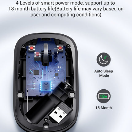 UGREEN 90372 Slim 2.4G Wireless Mouse