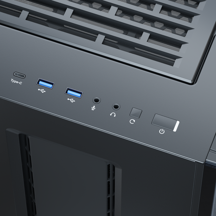 Seasonic Syncro Q704 Aluminum Case with Syncro DPC-850 850W 80 Plus Platinum PSU &amp; Connect Module RED DOT AWARD WINNER 2021