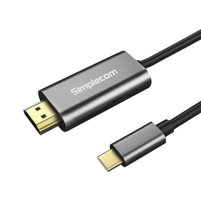 Simplecom DA321 USB-C Type C to HDMI Cable 1.8M (6ft) 4K@30Hz