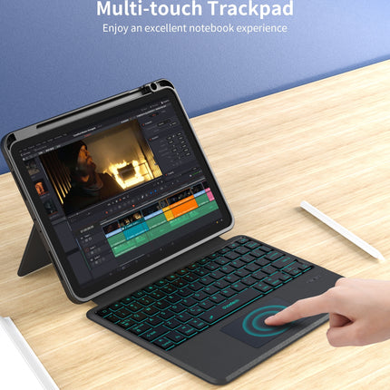 CHOETECH BH-018 Wireless Keyboard with Touchpad and Backlight for iPad Pro 11 &quot; (Black)